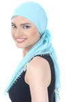 Beaded Square Head Scarf