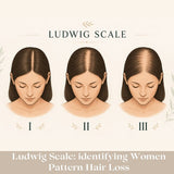 Ludwig Scale: identifying Women Pattern Hair Loss
