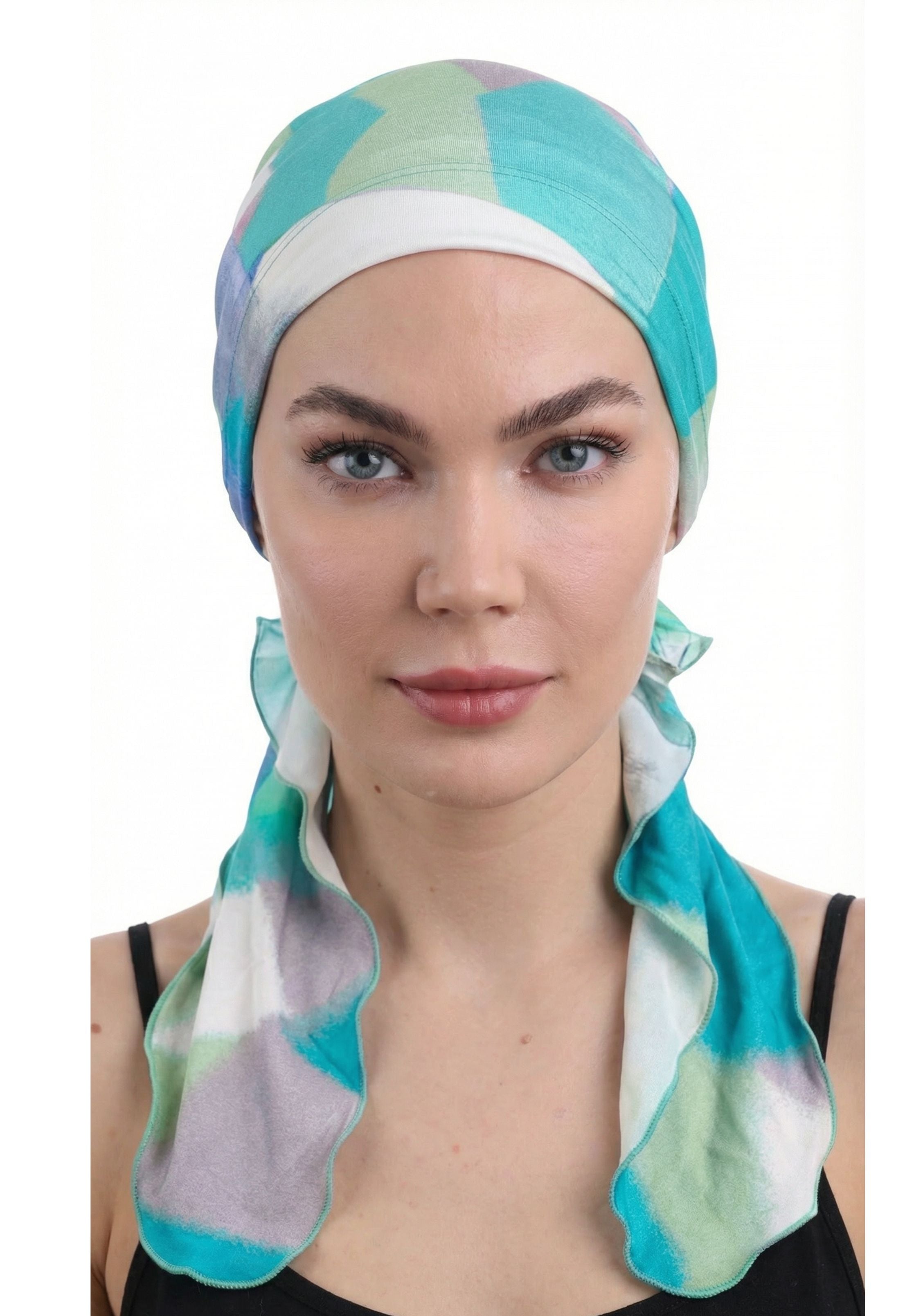 Patterned Spring Green