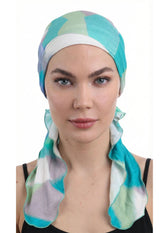 Patterned Spring Green