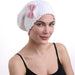 Deresina Hair Towel Cotton Cap (Bow Pink)