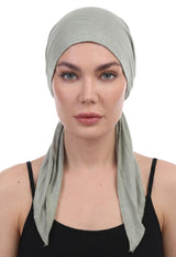 Jewelled Front Pre-Tied Bamboo Bandana