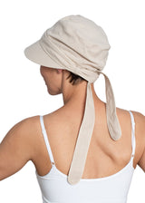 Cotton Tie Back Sun Hat