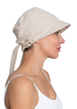 Cotton Tie Back Sun Hat