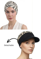 Bamboo Summer Visor Cap