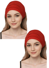 Extra Wide Plain Headband - Set of Two