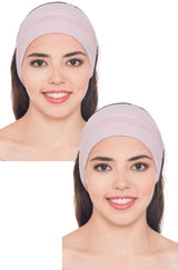 Extra Wide Plain Headband - Set of Two