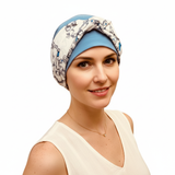 Carolina Cap with White Chain Headband