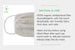 Unisex Washable Reusable 2Ply Antibacterial Organic Cotton Face Mask-MEDIUM