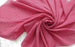 Special Fringed Trim Square Headscarf- T Weeny Deep Pink