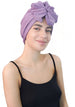 Bamboo Instant Zwei-Wege-Kopfbedeckung - (Lavendel) 