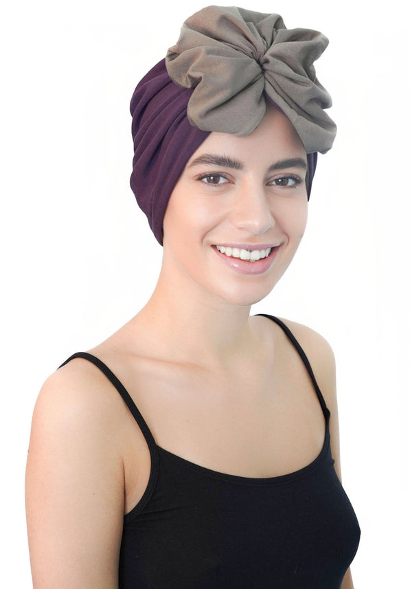 Bamboo Instant Two Way Headwear - (Nerz - Maulbeere) 