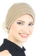 Deresina Padded hat for cancer patients beige
