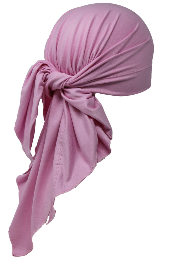 Deresina Large Cotton chemo bandana for men daisy pink