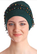 Deresina No tie bandana for women hairloss jade green