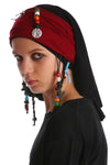 Deresina teen pirate bandana bead embellished