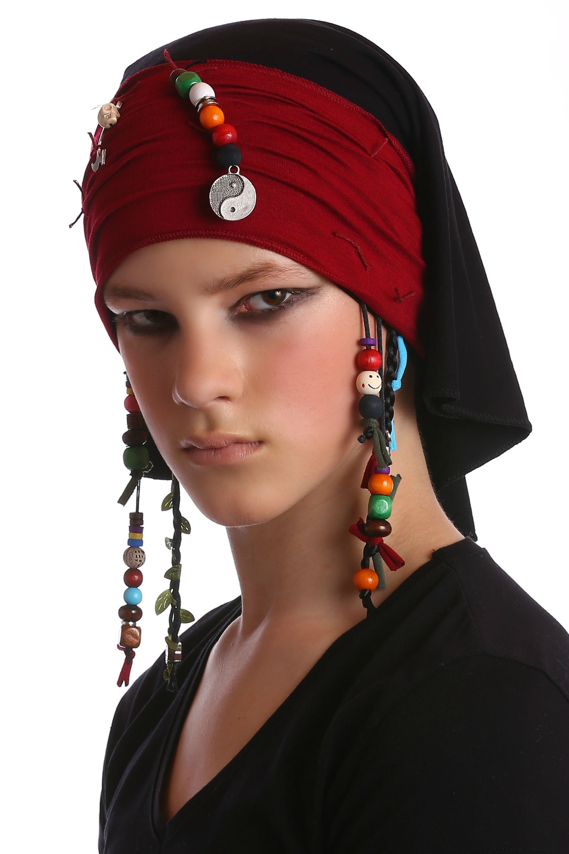 Ying Yang Pirate Bandana