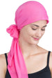 Deresina Easy tie organic chemo headscarf rubi