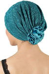 Rose Headwear - Greyish Blue